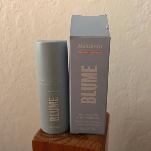 Blume Meltdown Gel Cream Treatment for Acne Prone Skin MINI 0.5 fl oz/15ml NEW - Picture 1 of 1